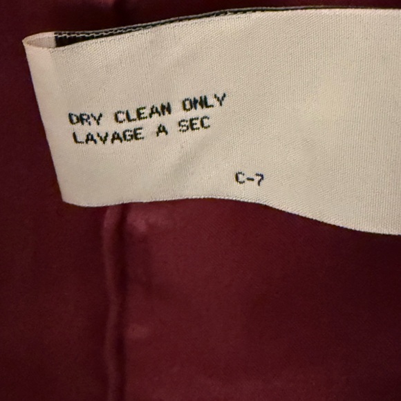 Tulle Brown Blazer with Structured Collar Size S - Picture 6 of 6